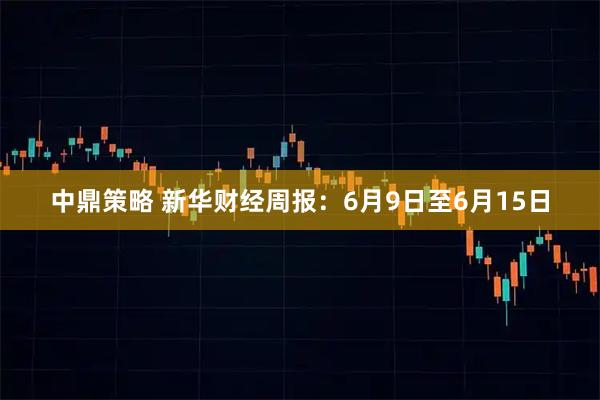 中鼎策略 新华财经周报：6月9日至6月15日